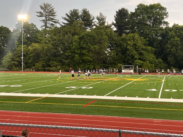 After an informative lesson on how to play lacrosse, I finally saw my first game! Seeing my students on the field was amazing! So proud of their hustle and focus!! Thanks for the invite! Good luck in the playoffs New Hope. <a href="/NHSMIDDLESCHOOL/">New Hope-Solebury Middle School</a> #boyenergy