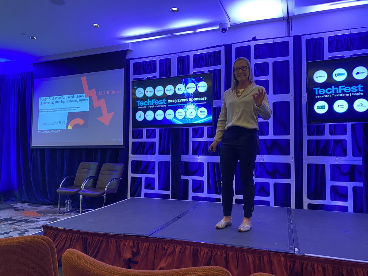 ‘We are responsible for designing a future of technology that is human more not human less’ @HaugeElin’s fascinating address at #TIAtechfest At Emotionise our data team is creating emotionally intelligent bespoke data to train AI