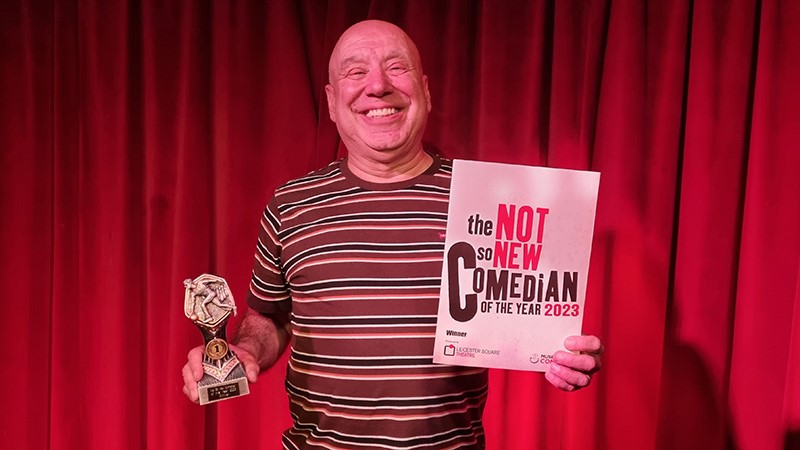 Massive congrats to our resident MC, Pete Teckman, who has just won The Not So New Comedian of the Year award! 👏 Tonight's comedy night is sold out but catch him next month with our headline acts Markus Birdman @birdmanwatching and <a href="/dalisochaponda/">Daliso Chaponda</a> 😁 #towcester <a href="/funhousecomedy/">Funhouse comedy</a>