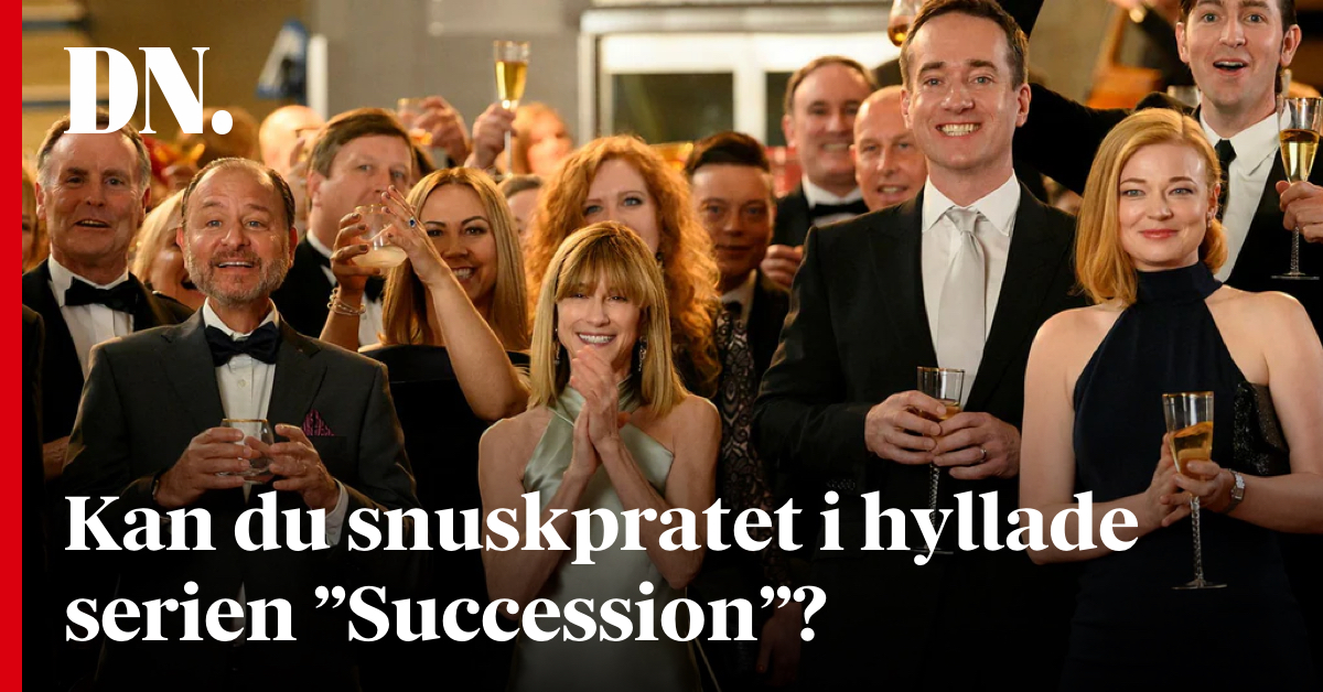 Kan du snuskpratet i hyllade ”Succession”? • Inför sista avsnittet – här är orden som blivit snackisar.
dn.se/kultur/kan-du-…