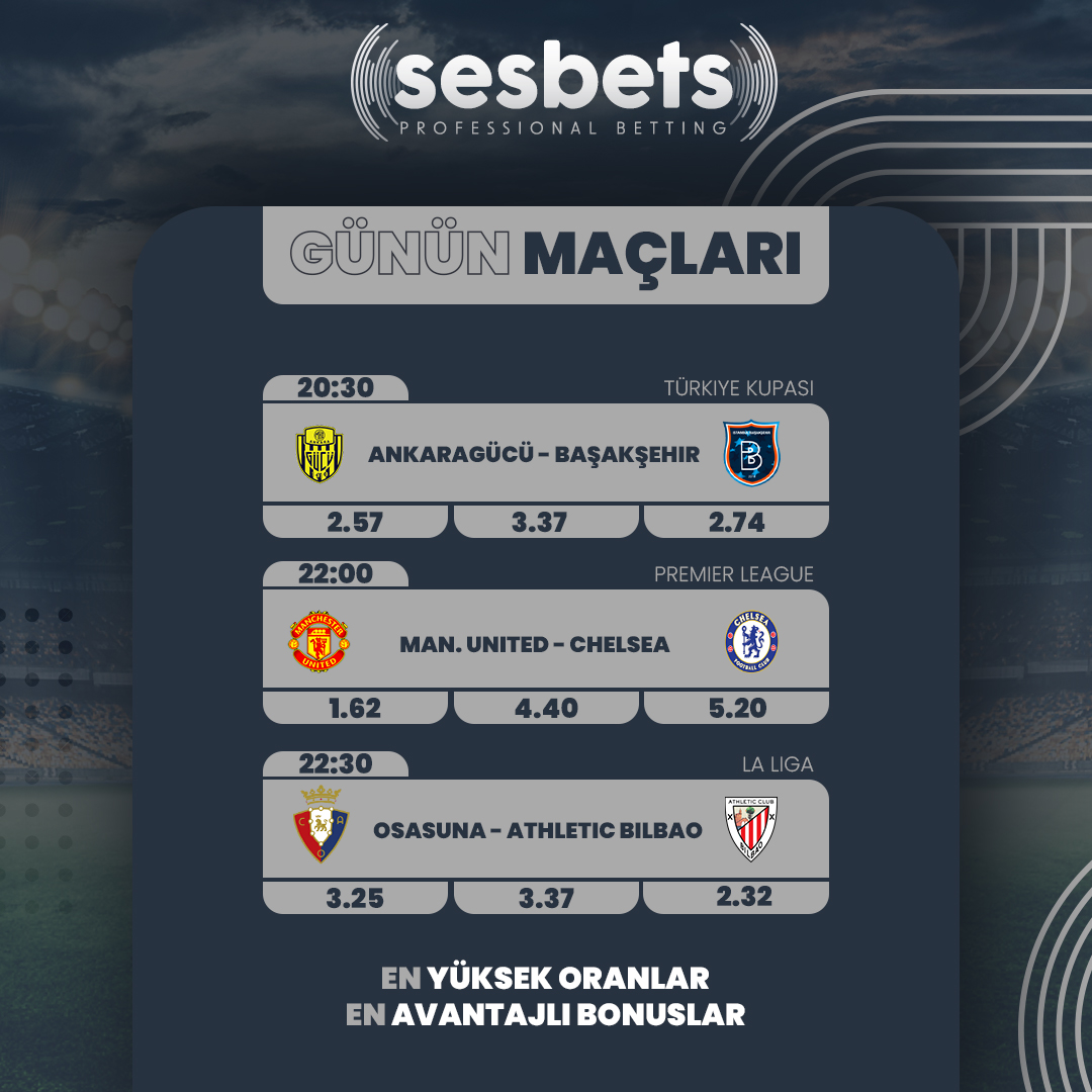 Sesbets's tweet photo. ⚽️ Günün öne çıkan karşılaşmaları, yüksek oran ve birbirinden avantajlı bonuslarla #Sesbets'te!

❤️‍🔥 SPOR BAHİSLERİNE ÖZEL %100 FREEBET!

🚀 %30 SPOR KAYIP BONUSU!

😍 %30 ÇEVRİMSİZ FREEBET!

📲 https://t.co/JCx9h2xcq1 https://t.co/RPuoq5ZEbn