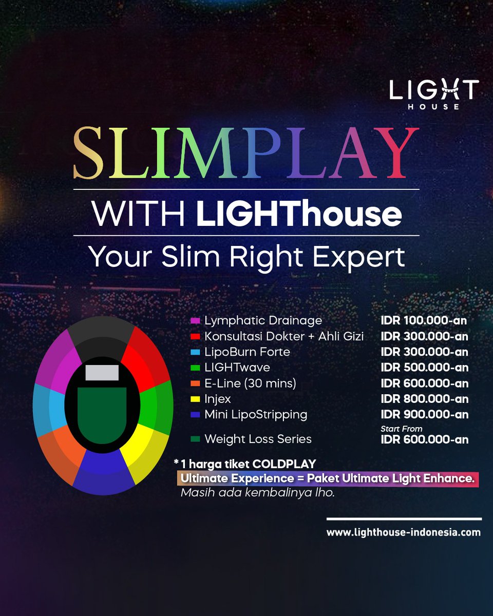 lighthouse_indo's tweet photo. #viral #trending #lighthouse #lighthouseindonesia #wartiket #tiketcoldplay #coldplay #coldplayconcert #konsercoldplay #treatment #treatmentlighthouse #treatmentinjectable #treatmentnoninjectable #slimrightexpert #konsultasi #lightweight #may #treatmentmay https://t.co/JhdhsoKBgj