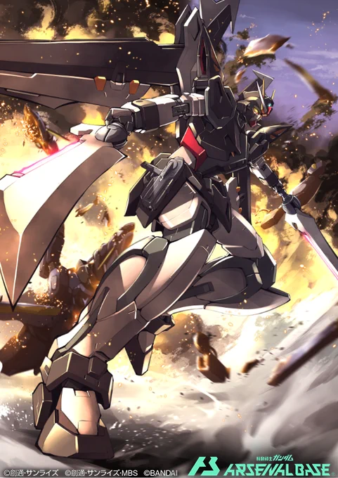 アーケードカードゲーム『機動戦士ガンダム #アーセナルベース 』  本日より開始されたLINXTAGE にて『ガンダム・ルブリス・ウル』と『ストライクノワールガンダム』を描かせていただきました!  よろしくお願いいたします。
