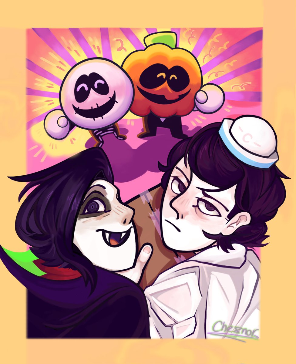 Даже не знаю какое описание сделать для первого поста,,,,
#spookymonth #kevinxstreber