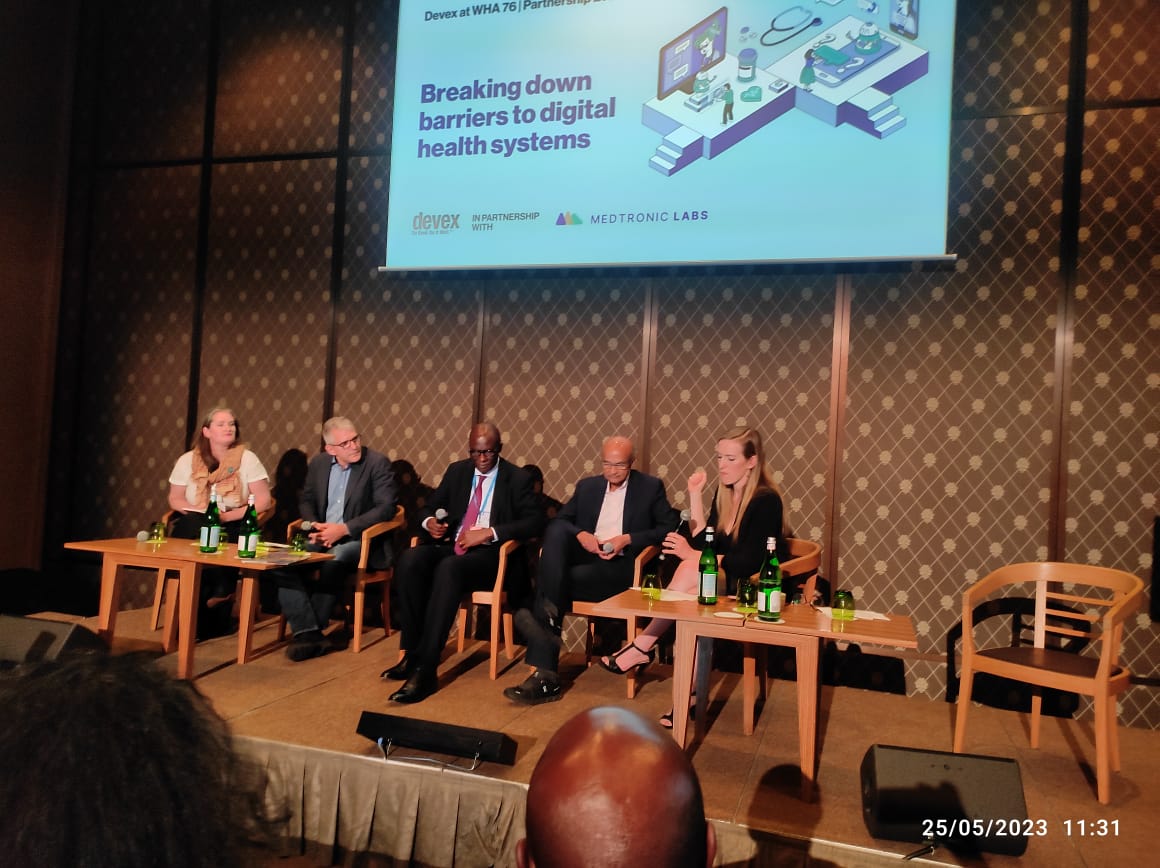 Women In Global Health (@womeningh) on Twitter photo "Those who lack access to care are also those that are lacking access to digital technology. Women and girls face a double barrier around access to both healthcare and digital, technology-enabled tools."
- <a href="/Lisha1McCormick/">Lisha McCormick</a> <a href="/lastmilehealth/">Last Mile Health</a> at the <a href="/devex/">Devex</a> #WHA76 checkup "Those who lack access to care are also those that are lacking access to digital technology. Women and girls face a double barrier around access to both healthcare and digital, technology-enabled tools."
- <a href="/Lisha1McCormick/">Lisha McCormick</a> <a href="/lastmilehealth/">Last Mile Health</a> at the <a href="/devex/">Devex</a> #WHA76 checkup