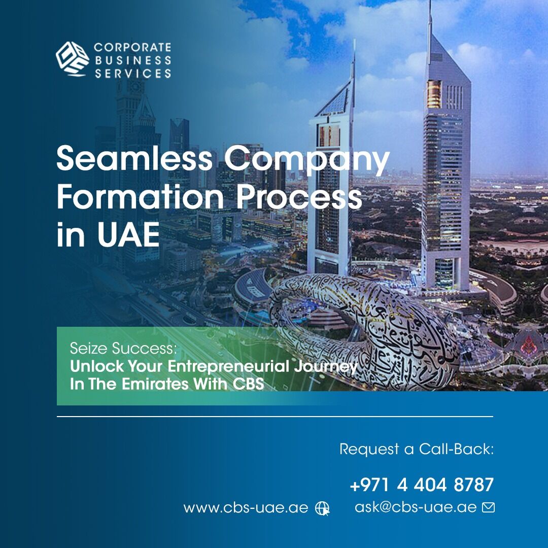 Ready, Set, Succeed! 🚀 Seamlessly form your dream company in the UAE with ease and efficiency. Say goodbye to red tape and hello to hassle-free business setup. Let's make your entrepreneurial journey a breeze!
bit.ly/45x5Grm
 🌟 #UAE #CompanyFormation #SeamlessSuccess"
