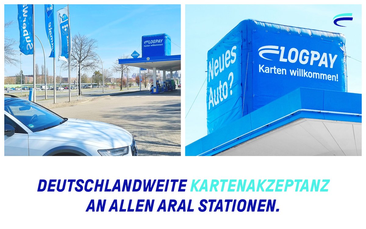 🚗 #Fueling has never been more convenient! 👌😎 Find our LOGPAY Cube at <a href="/araldeutschland/">Aral AG</a> near you: Wolfsburg, Chemnitz, Baunatal, Osnabrück, and more. Pay nationwide with CHARGE&amp;FUEL Card. Apply now for current fuel discount: chargeandfuel-checkout.vwfs.com/application/ca…