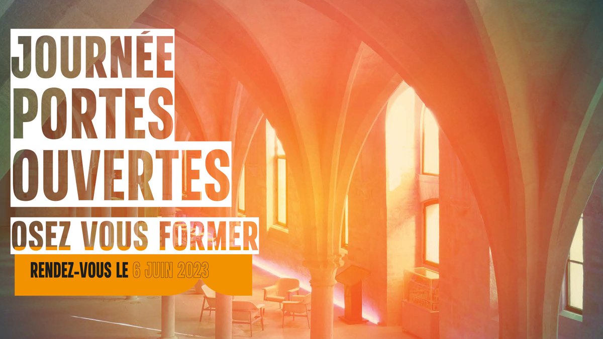 Un #rendezvous à ne pas manquer ! 
L'École Cathédrale vous invite à découvrir l'éventail de ses formations.
📌 Mardi 6 juin aux Bernardins 
collegedesbernardins.fr/events-agenda/…