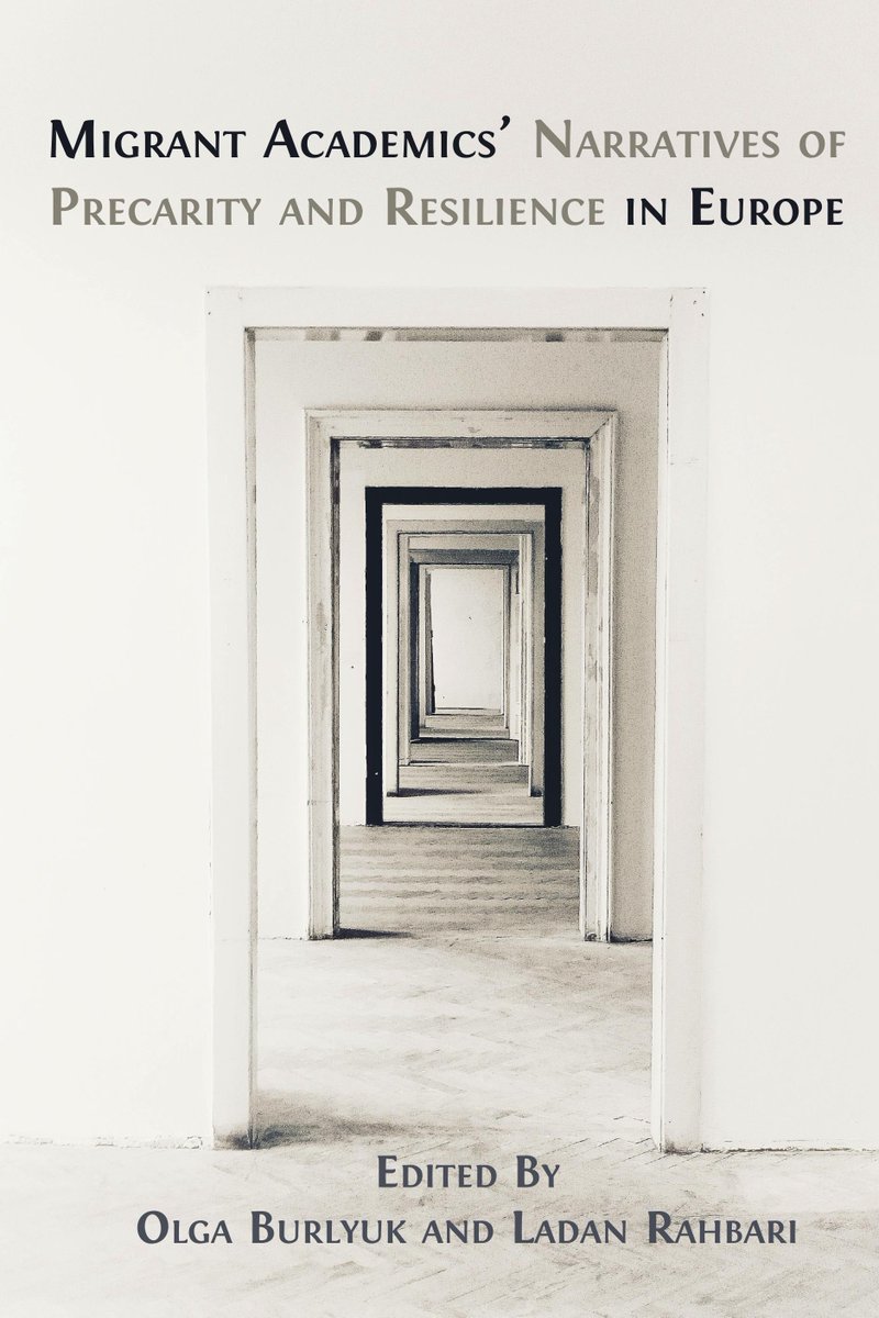 📢We are thrilled to announce that the edited volume “Migrant Academics’ Narratives of Precarity and Resilience in Europe”, edited by ACES affiliate <a href="/OBurlyuk/">Olga Burlyuk</a> and <a href="/LadanRahbari/">Dr Ladan Rahbari</a>, is now published and accessible open-access 📕
👉Read more: tinyurl.com/44df8kz8
