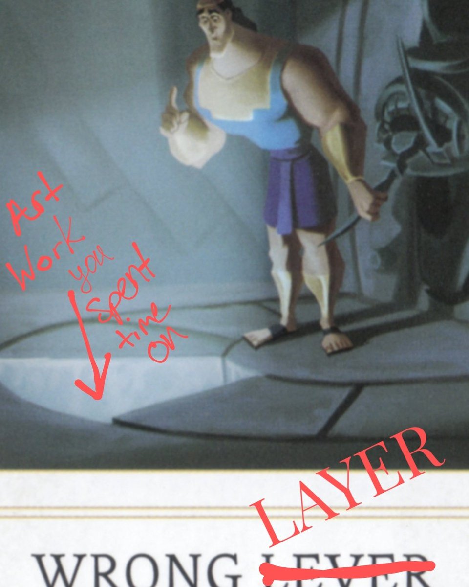 TallerThanU12's tweet image. When ur working so hard on your art thinking ur on the right layer until u go to move it around or something reshape it and.... #wronglayer #digitalart #sadge #moviescene #emperorsnewgroove #kronk #yzma #whatplaysinmyhead #RIP