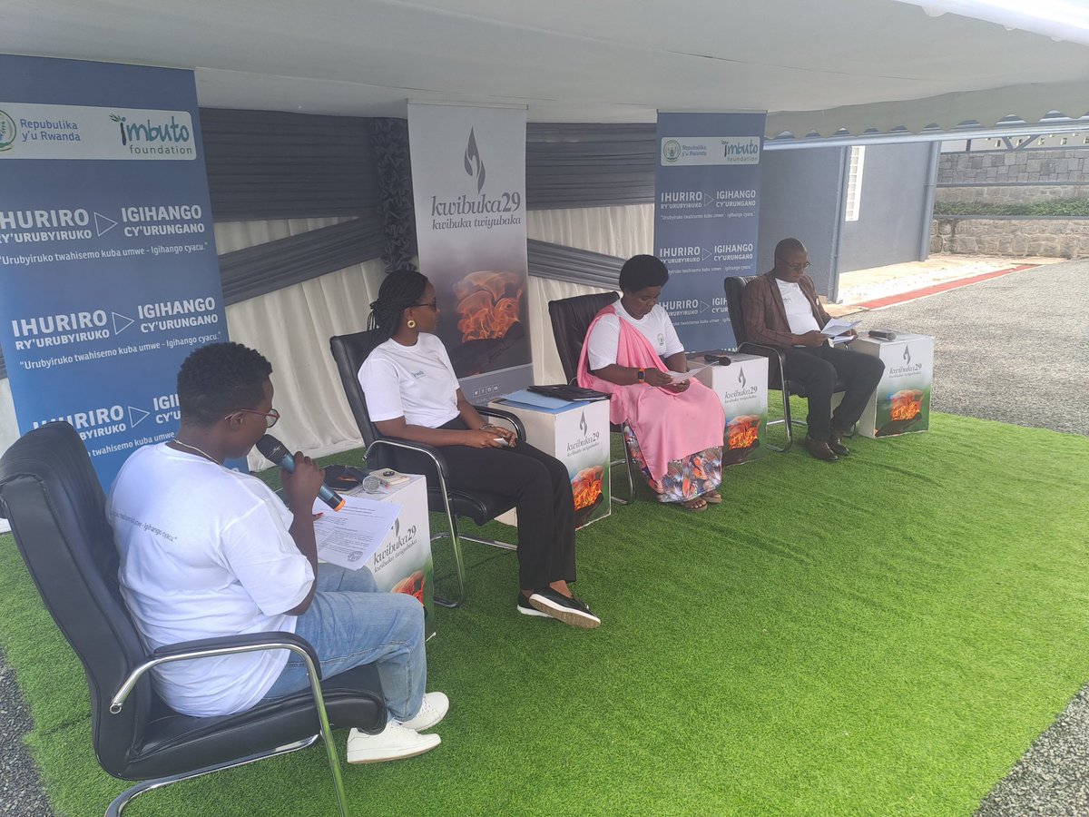 D_Nzogera's tweet photo. Panel Explaining  Rwandan History before Genocide against Tutsi in 1994,How united people were before colonialism and History of Genocide against the Tutsi.
#Kwibuka29
#KwibukaTwiyubaka
#IgihangoCyurungano 
@NirereM @NicoleItuze @NadegeUmutoni @AMpuhwe @RwandaYouth @Ibuka_Rwanda https://t.co/tfTUaouYFV