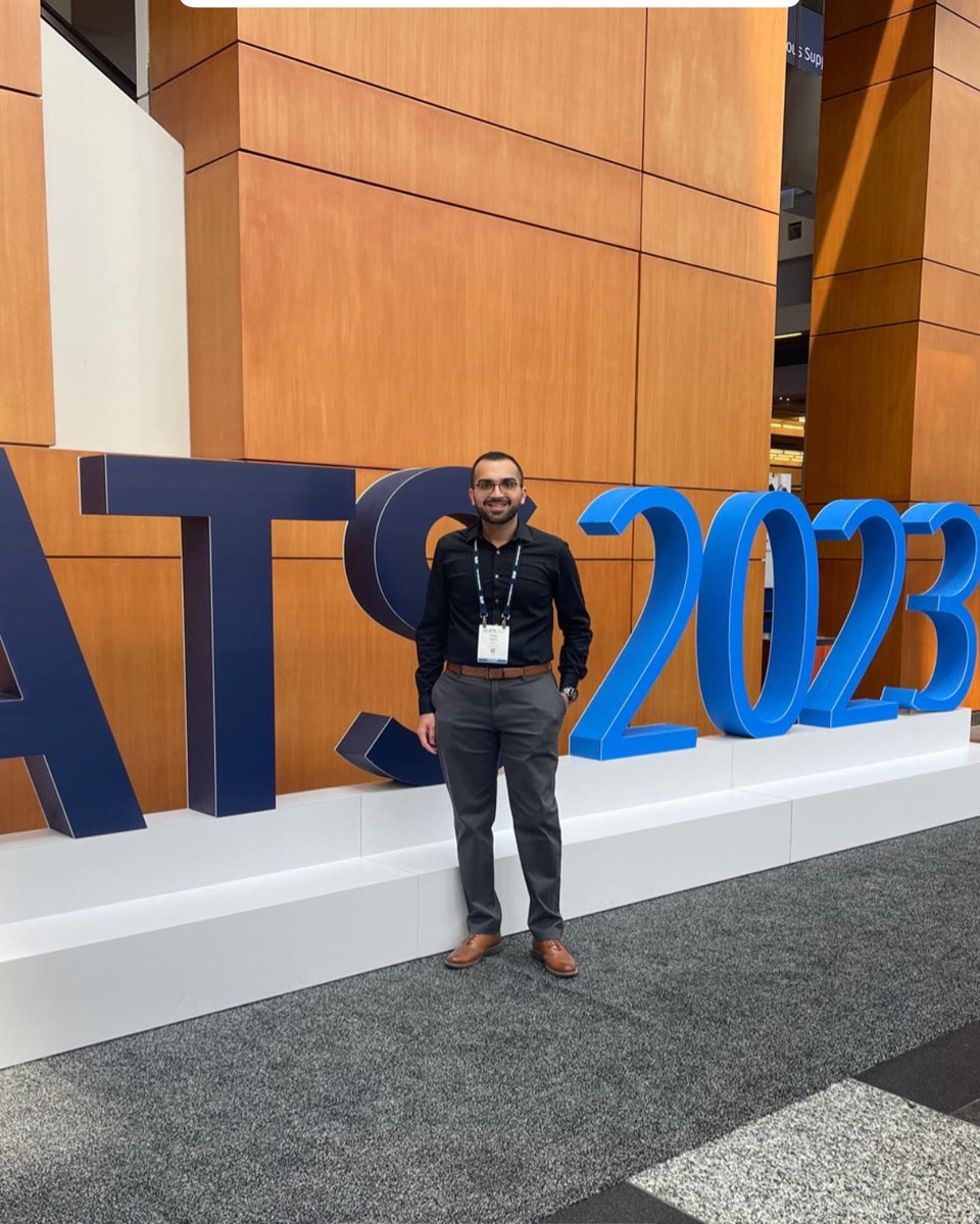 ChailShah's tweet image. Thank you, @atscommunity, for the opportunity to present my abstracts, and a big thank you to my program @ngmcgme and mentors @vijaysramalinga @riazmahmood786 for making this possible 😊
#ATS2023 #PCCM #pulmcrit #POCUS #hemodynamics #pulmonaryhypertension #ILD