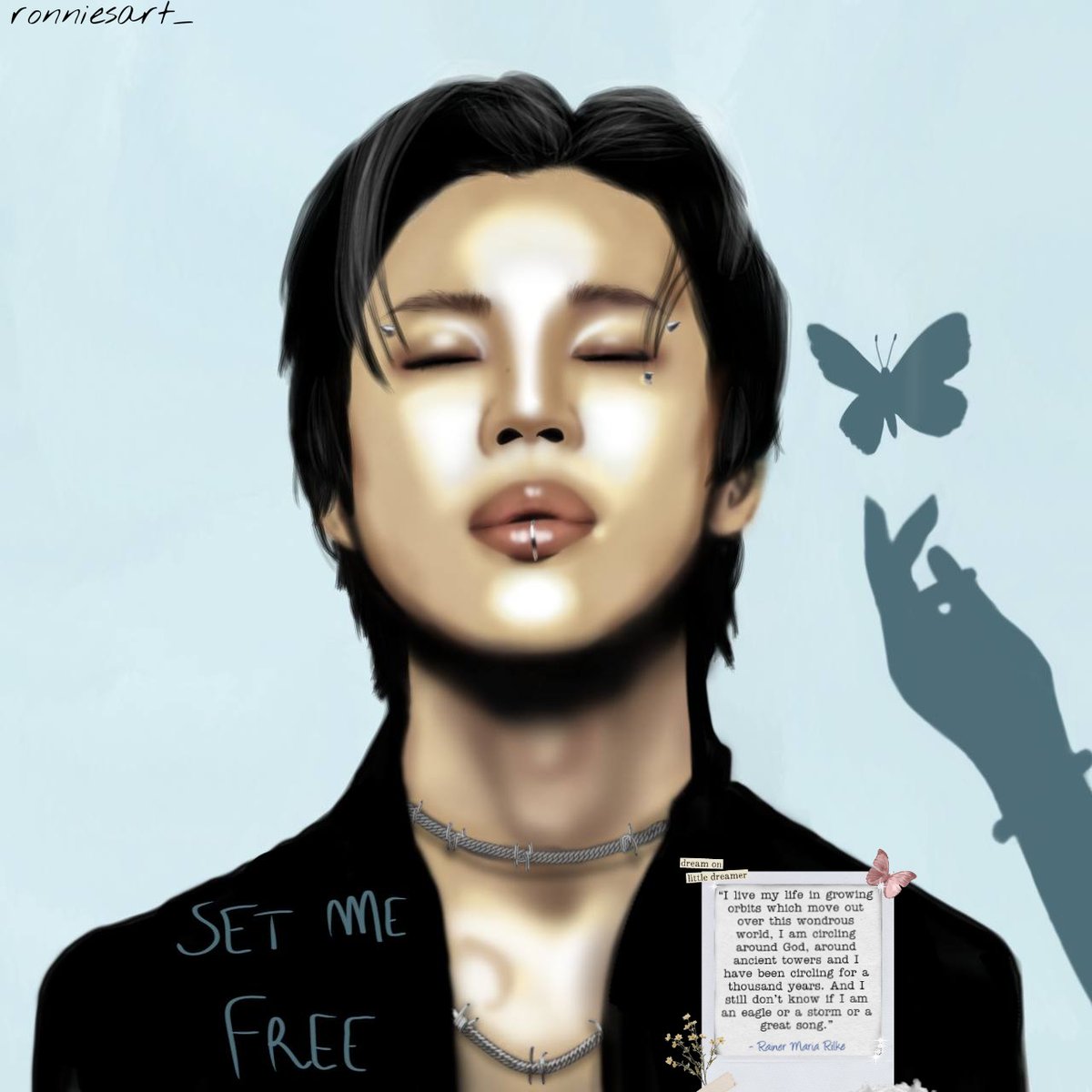 • set me free pt.2

#jimin #parkjimin #bts #btsfanart #btsart #army #artmoots #artshare #artwork @bts_bighit @BTS_twt