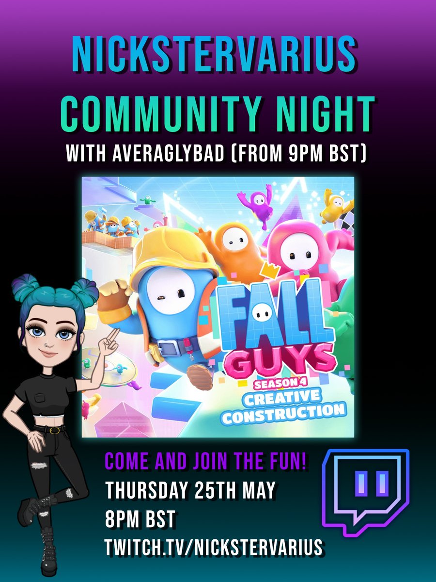 This evening I will be hosting my first community night alongside @averaglybad.

Be eggcellent, get involved! My Epic is Nickstervarius if you would like to join, you are more than welcome.

Catch you later, Eggarinos! 🍳💙
