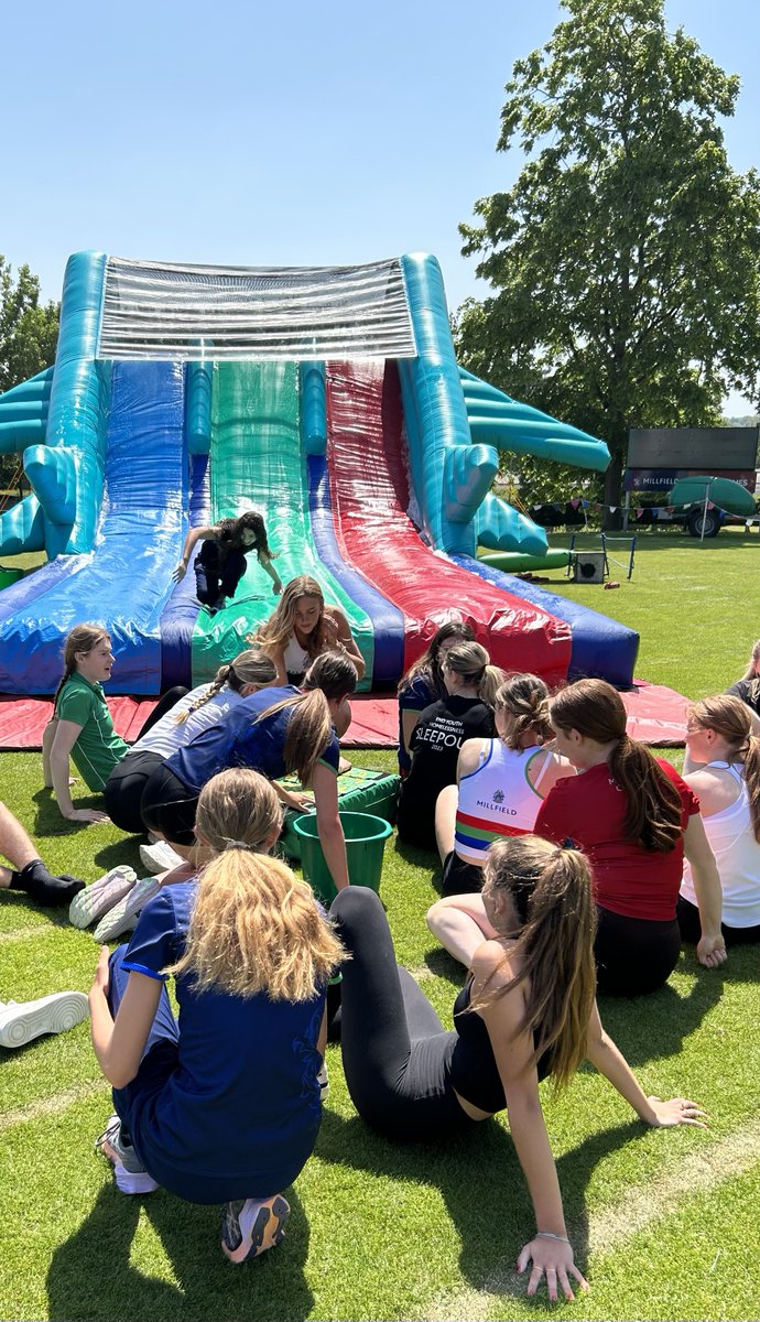 Our fabulous teams from yesterdays fun.