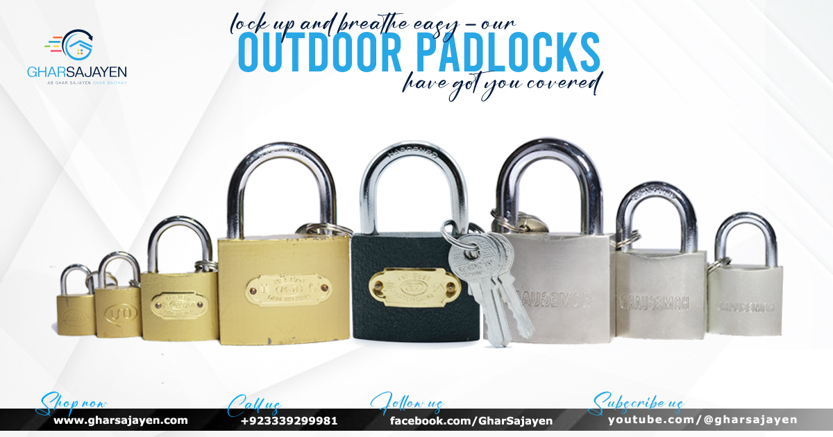 GharSajayen's tweet image. Versatile, Portable, secure padlocks. Durable &amp;amp; reliable. Perfect for all applications

visit our site! gharsajayen.com and subscribe to youtube.com/@gharsajayen

.
.

#PadLocks #SecureHardware #HomeImprovement #ConvenientSecurity #GharSajayen #shoponline