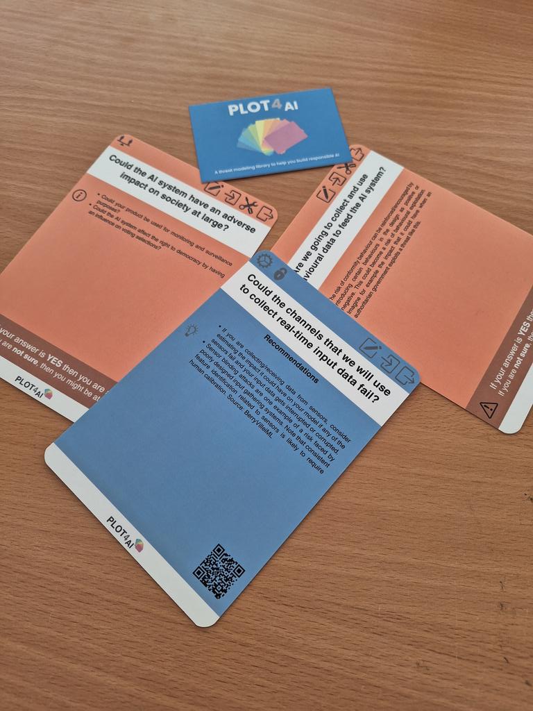 Kim Wuyts (@wuytski) on Twitter photo Fun hands-on #threatmodeling workshop for #ResponsibleAI by <a href="/IsabBarb/">Isabel Barberá</a> #CPDP2023 #plot4ai Fun hands-on #threatmodeling workshop for #ResponsibleAI by <a href="/IsabBarb/">Isabel Barberá</a> #CPDP2023 #plot4ai