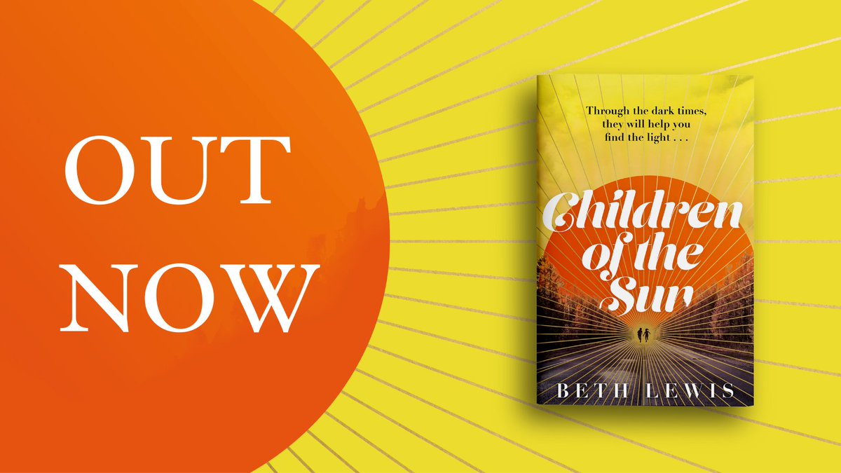 ☀️Publication day!☀️ 

CHILDREN OF THE SUN is finally here!

'A cult book with a difference' - the Guardian. 

Thank you to everyone who has pre-ordered, tweeted, reviewed, and liked. I'm so proud of this book and I really hope you all enjoy it ☀️
linktr.ee/beth_lewis