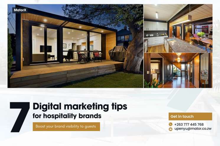 MatorZW's tweet photo. Hotels, lodges &amp; restaurants in Zimbabwe are working hard to regain momentum after experiencing significant destabilization during the COVID-19 era. 

Here are 𝟕 𝐝𝐢𝐠𝐢𝐭𝐚𝐥 𝐦𝐚𝐫𝐤𝐞𝐭𝐢𝐧𝐠 𝐭𝐢𝐩𝐬 you can consider to boost your brand visibility to guests: 
 
A THREAD 🧵 https://t.co/YuhNxRpCQF