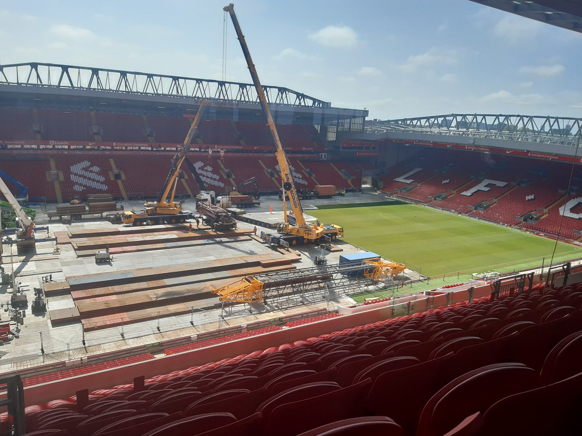 NickiiMesser's tweet image. Even though it's a building site just now, Anfield Stadium is still one of my favourite places to work - with the wonderful Liverpool School Business Manager Association.