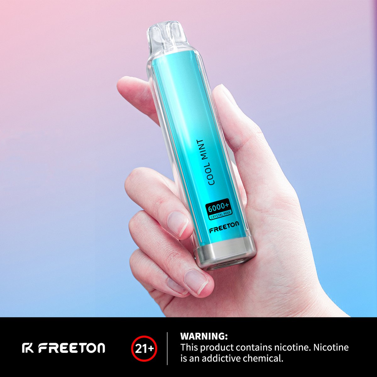 𝓒𝓻𝔂𝓼𝓽𝓪𝓵 𝓜𝓪𝔁 #coolmint by @Freetonofficial  handcheck👀 The flavor is awesome, too💗

freetontech.com
Warning: This product contains nicotine. Nicotine is an addictive chemical.
#freeton #vape #newvape #vapelife #vaping #lovevape #vapers #vapefam #vapelifestyle