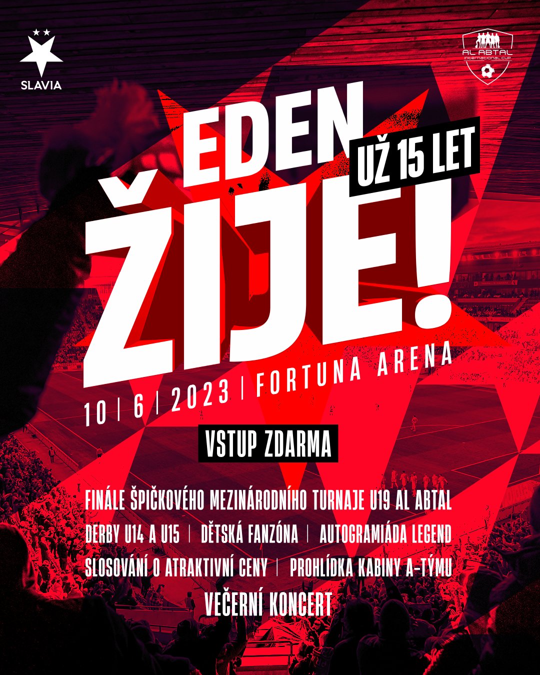 SK Slavia Praha on X: Eden žije🌟 Hlavním sobotním zápasem bude
