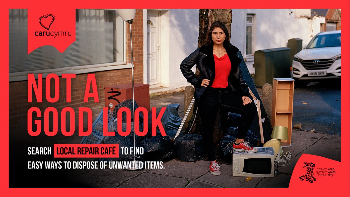 Uni laptop on the blink? 🤯 Kettle seen better days? 🍵

Did you know there are Repair Cafes where you can take your electrical items to be fixed for free?

Find your local repair cafe 🔗 bit.ly/3XBfrRg  

#CaruCymru #NotAGoodLook