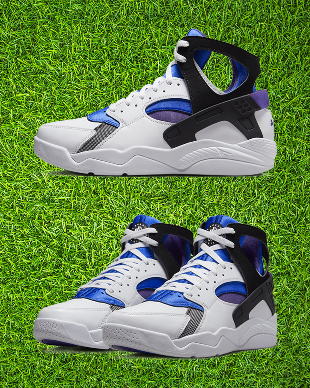 Huarache high cheap top with strap