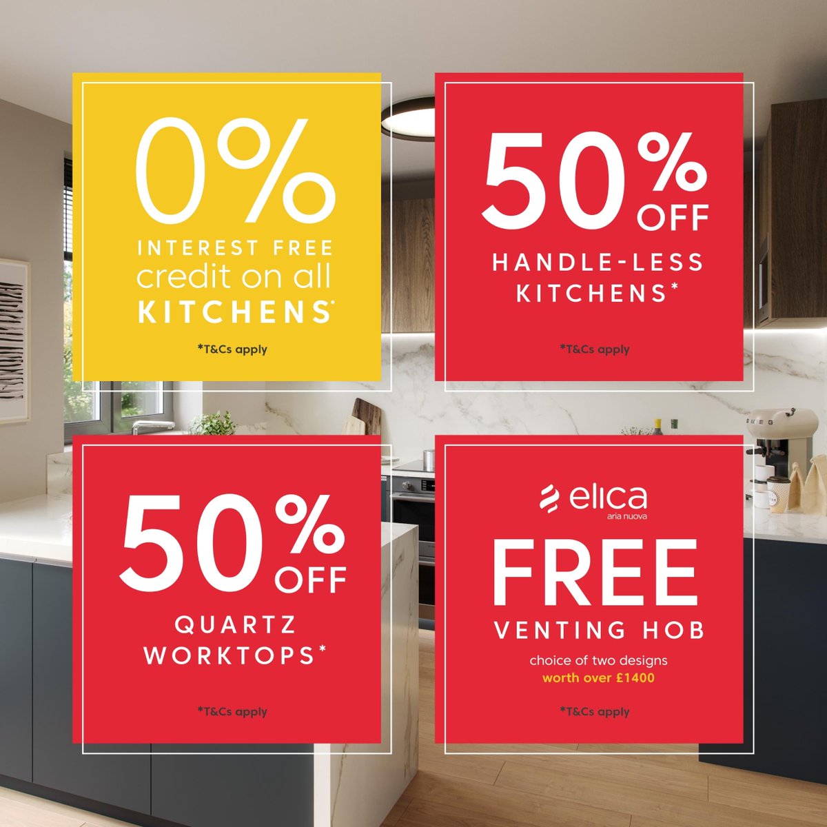 Don't miss out! Our month of May-hem offers end on the 31st!
Visit us this weekend to secure your offer!

Offers are subject to terms and conditions.
View full details on our website
prestonskitchens.co.uk

📍 Prestons Kitchen showrooms
Leeds | Huddersfield | Preston | Stockport