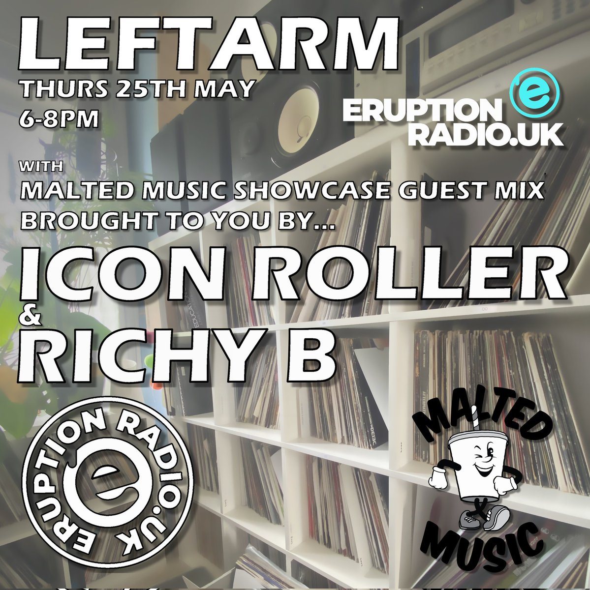 6pm on <a href="/eruptionradiouk/">Eruption Radio</a>: join me for some upfront Jungle with special guest mix from @PamphilonJoe + Richy B 🔥
<a href="/SteveUplift/">Steve Uplift</a>
<a href="/SkemeDj/">DjSkeme</a>  
<a href="/OllieMorg/">Ollie Morgan</a> @Fazedeejay <a href="/MilesInsight/">DJ Insight</a> <a href="/kingsoftheamen/">Kings of The Amen</a> <a href="/NIZZZY95/">Andy Nisbet</a>
@TheHiddenCamer1 @TheCarbonKnight <a href="/DjEpisode_/">ꜱᴘᴀʀᴋʏ ᴇᴅ</a> <a href="/brtkok/">Ben10</a> <a href="/ReeceDanns/">Modernista</a> @Rossco_D_n_B_