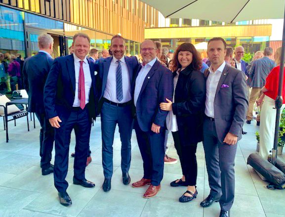 The place to be yesterday was <a href="/GoCoCity/">GoCo Health Innovation City</a> in #Gothenburg! Congrats to <a href="/MichaelMay5/">Michael May CCRM</a>, CEO of 🇨🇦‘s <a href="/CCRM_ca/">CCRM</a>, for launching CCRM Nordic AB! CCRM Nordic will contribute to 🇸🇪’s innovative #lifesciences ecosystem and foster even closer ties between 🇨🇦 &amp; 🇸🇪. Grattis! Félicitations!