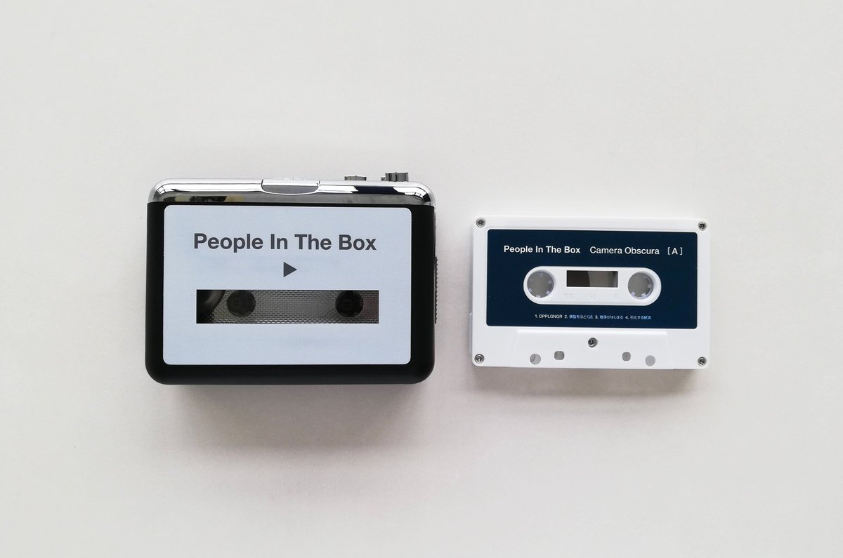 ポータブルプレーヤー People In The Box Camera Obscura Box The Obscura Camera ポータブルプレーヤー In People
