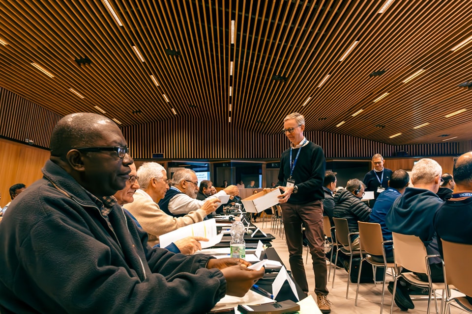 La Congregación de Procuradores en Loyola, España votó 'non cogenda' - no hay necesidad de una Congregación General.

#jesuitas #cp71 #congregación