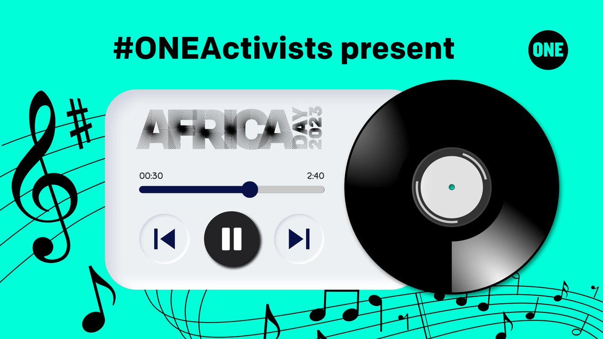 🎶 Looking for new African artists? Check out our #ONEActivists Playlist on Spotify created by our African and European activists #ONEActivists and #ONEChampions with their favorite African artists!
👉 Check it out here: rb.gy/xwo8z
#AfricaDay2023