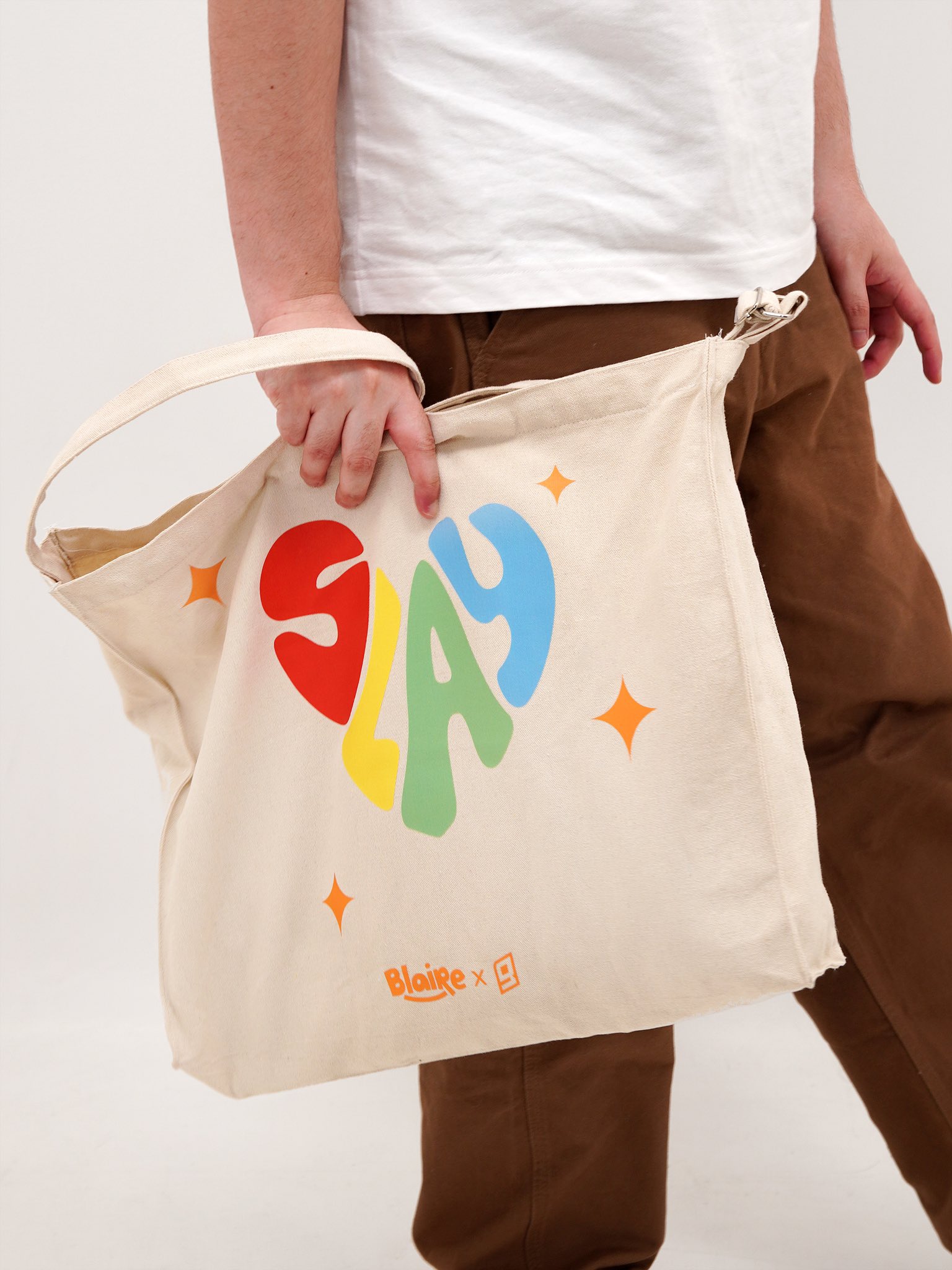 Blaire Large Logo Tote Bag