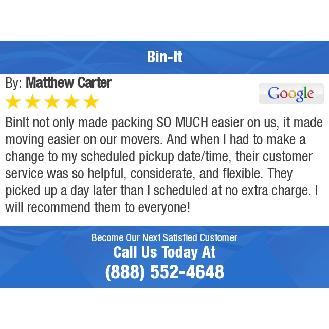 5 Star: Matthew C. "..." google.com/maps/place/Bin…