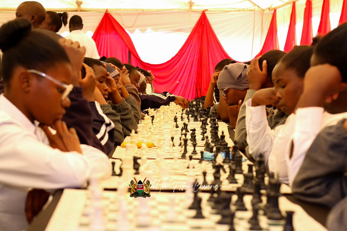 HonAllanChesang's tweet image. What an awesome day! Kitale Open Chess Tournament!  Congratulations to all the amazing participants - I am a proud supporter &amp;amp; player. Special thanks to the organizers. Lets Make kenya proud.