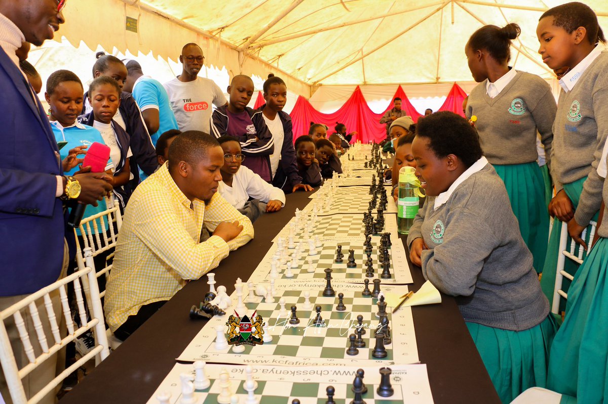 HonAllanChesang's tweet image. What an awesome day! Kitale Open Chess Tournament!  Congratulations to all the amazing participants - I am a proud supporter &amp;amp; player. Special thanks to the organizers. Lets Make kenya proud.