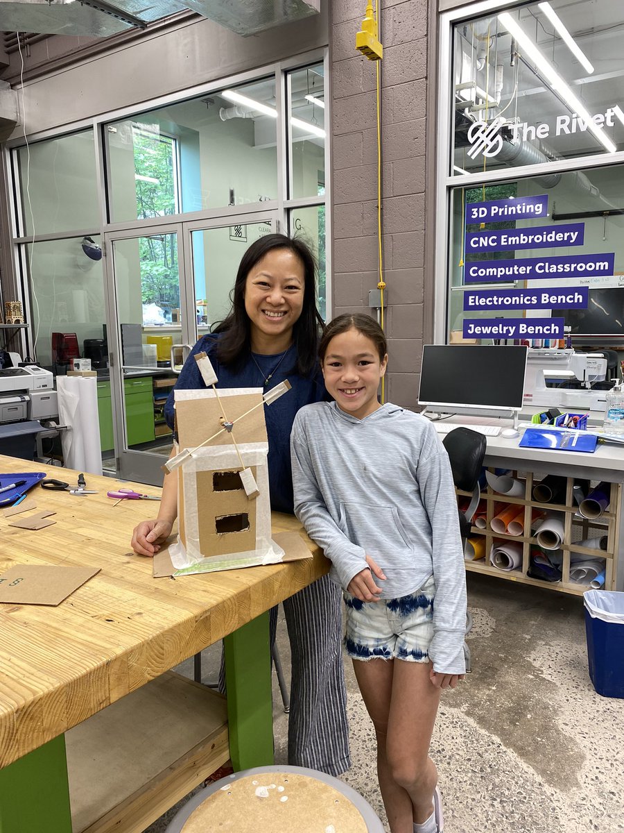 RemakeDays's tweet image. We’re having a blast at #RemakeDaysCentralPA! At the Rivet for their #CardboardChallenge. #RemakeDays