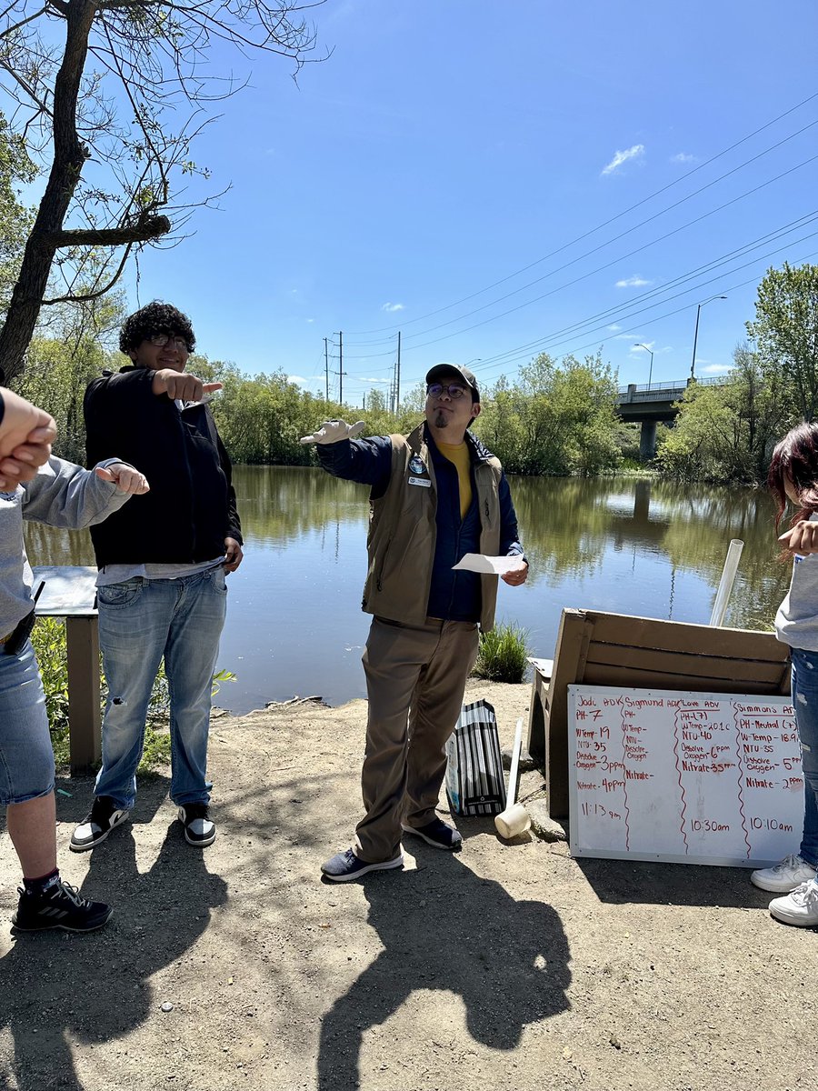 Day 4 Outdoor School &amp; Character Development program in Ramsey Park and Watsonville Slough - Litter Cleanup, Restoration, Water Testing, Data Collection and Aquatic Macroinvertebrates with <a href="/WatsonvilleCity/">City of Watsonville</a> <a href="/watsonvillerec/">watsonvillerec</a> <a href="/wetlandswatch1/">Watsonville Wetlands</a>