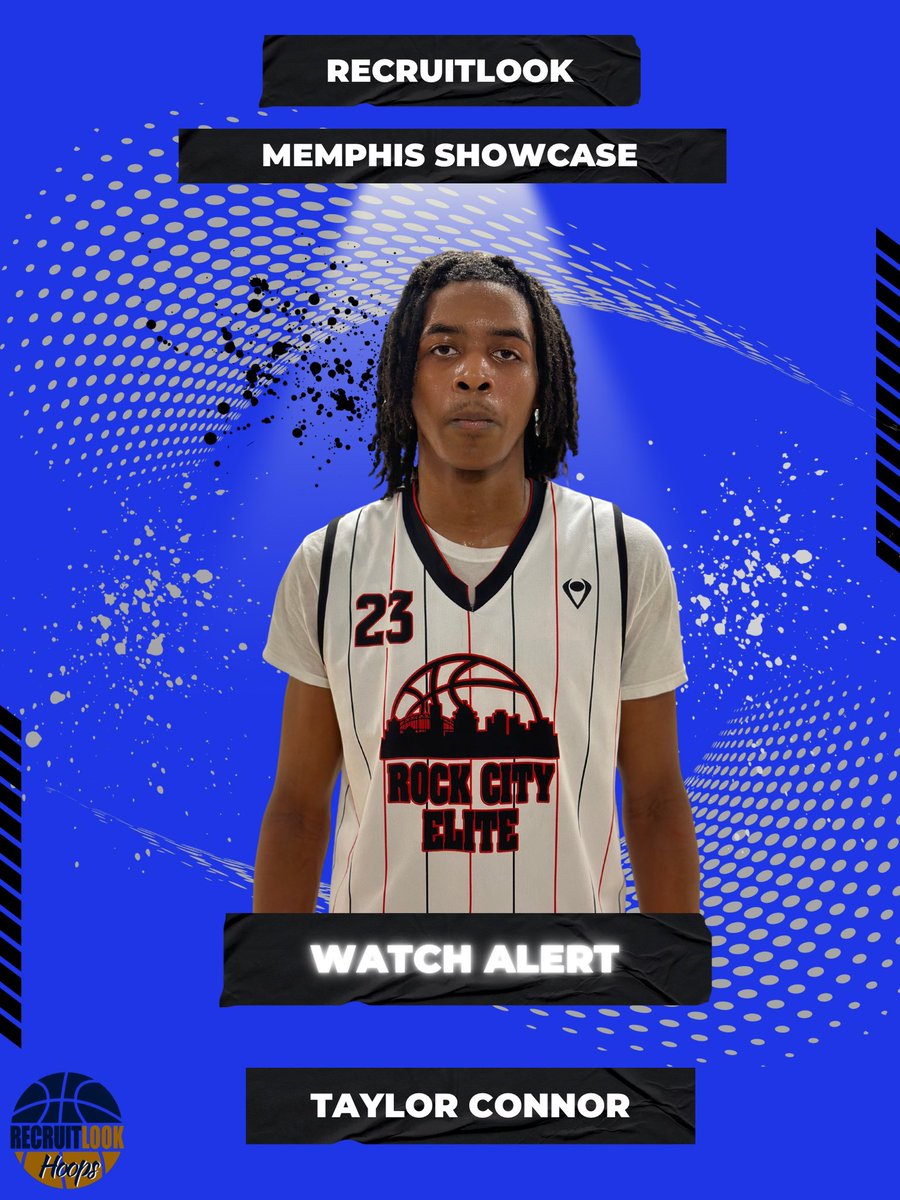 RL_Hoops's tweet photo. 🚨Watch Alert 🚨 

2024, Taylor Conner, 6’6, F, has been one of the best 2-way prospects in Memphis! Utilizing his length & athleticism to force low % shots, rebound at high clip, eliminate drives on switches and push for easy scores in transition. Also, he makes quick decisions on mid post face-ups that have led to open shots for shooters & getting to FT line at a higher rate! 

#RLHOOPS