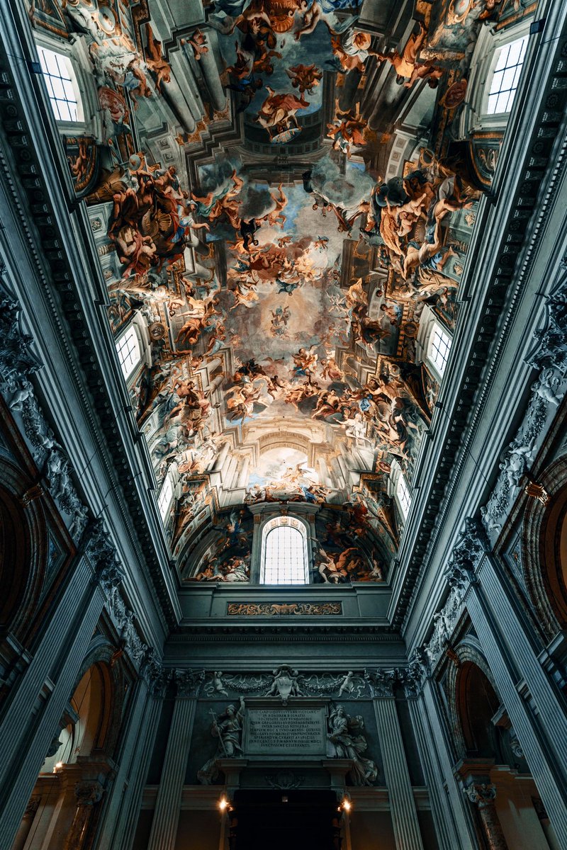 In Rome, Heaven caresses the Earth.