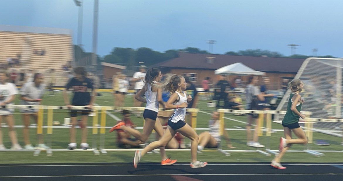 Super excited to make my first 800 debut running a time of 2:27!