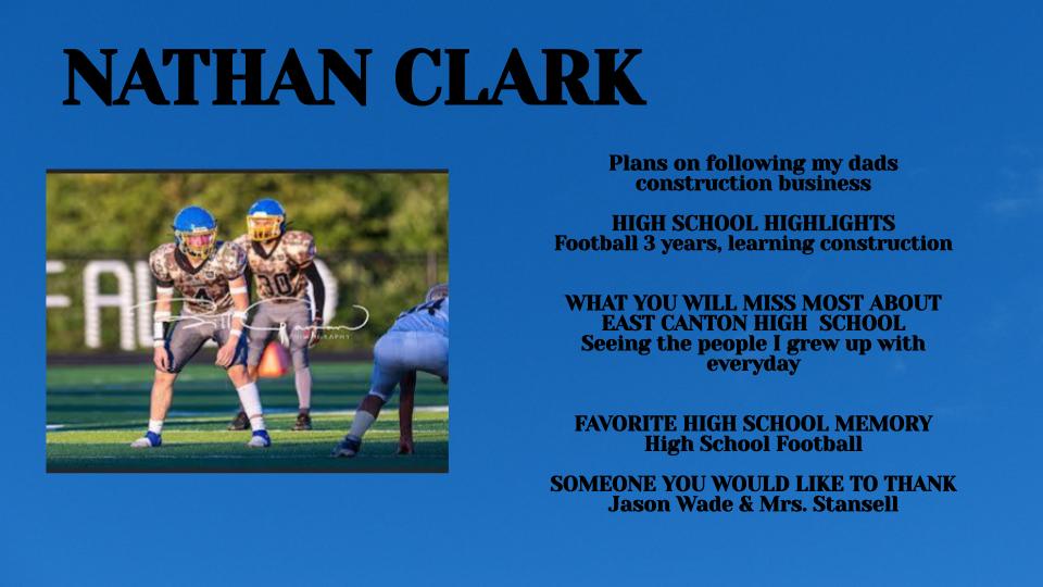 East Canton HS (@eastcantonhs) on Twitter photo East Canton High School Class of 2023!!! The graduation ceremony is Sunday, May 21st at 2pm. We will celebrate our seniors by showcasing them throughout the day this week. Please check back for more seniors!!! <a href="/ECElementary/">East Canton Elem.</a> <a href="/EastCantonMS/">East Canton MS</a> East Canton High School Class of 2023!!! The graduation ceremony is Sunday, May 21st at 2pm. We will celebrate our seniors by showcasing them throughout the day this week. Please check back for more seniors!!! <a href="/ECElementary/">East Canton Elem.</a> <a href="/EastCantonMS/">East Canton MS</a>