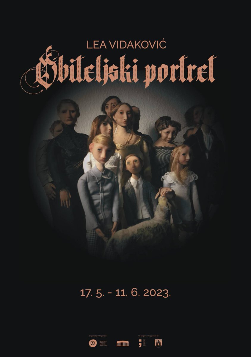 The #stopmotion installation FAMILY PORTRAIT by Lea Vidaković will have its international premiere in Zagreb in May 17 #animation #Croatia #France #Serbia #CEEanimation hdlu.hr/2023/05/izlozb…