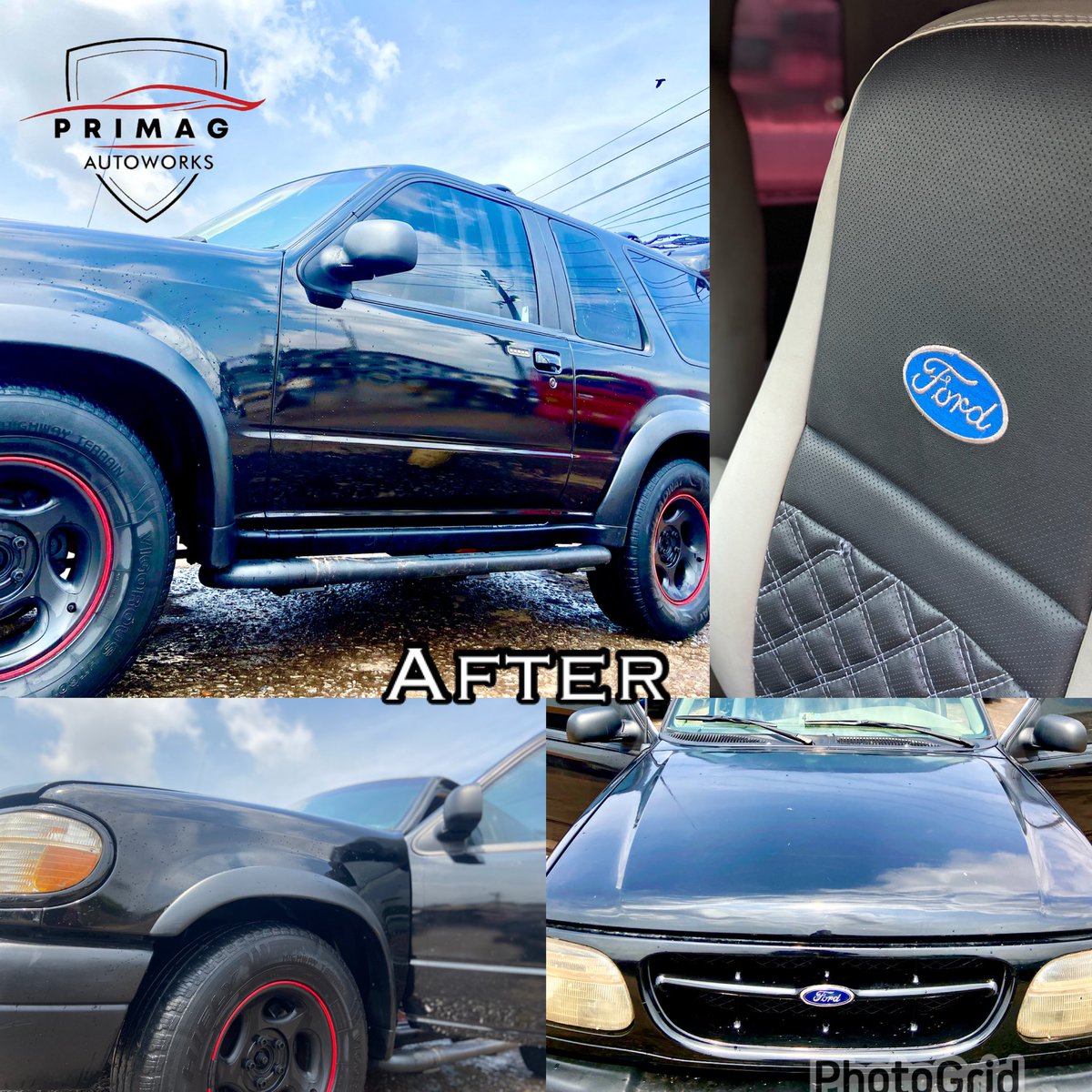 richieadu_'s tweet image. Our work on the Ford Explorer 1999 model. 

Trust the PRIMAG Brand🇬🇭🔥@Primaggh 

#AutoInteriorUpgrade #DrivingInStyle #TransformYourRide #PRIMAGAutoWorks #Autoupholstery #PRIMAG #Ghana #leatherwork #sewing #customupholstery #autointerior
