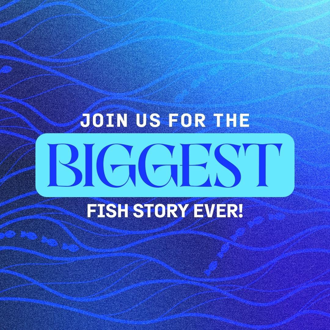 Celebrating Mothers and Women of Influence mixed with the tale of the biggest fish story ever 

Come and discover for yourself  on #sundays at 10:30  at 710 McQuay Blvd 

Cafe Connection at 10 for free coffee and tea #tsawhitby  

sawhitby.ca