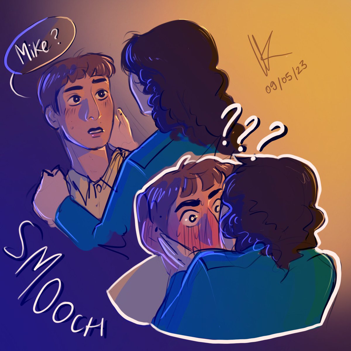 “And what about us ?”

#byler #bylerfanart
