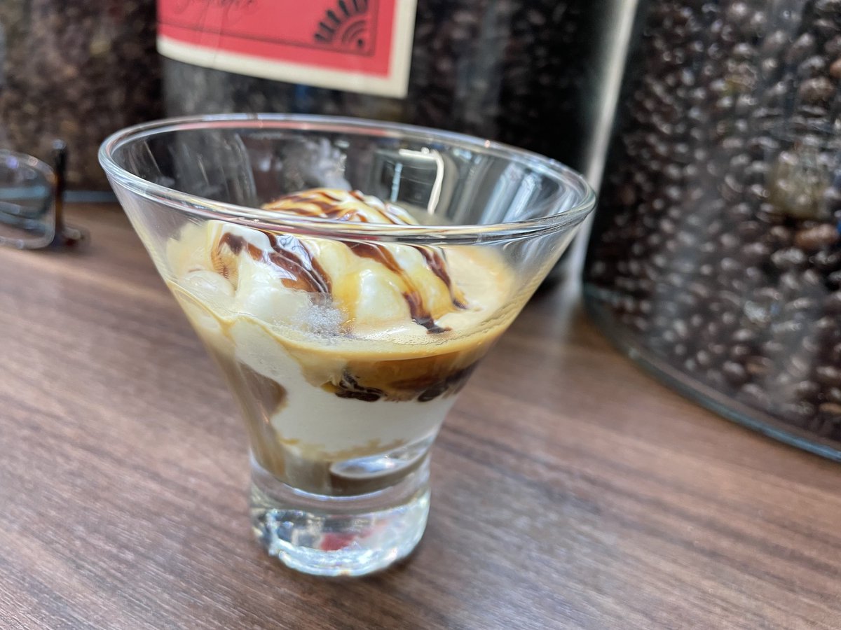 Now serving Affogato