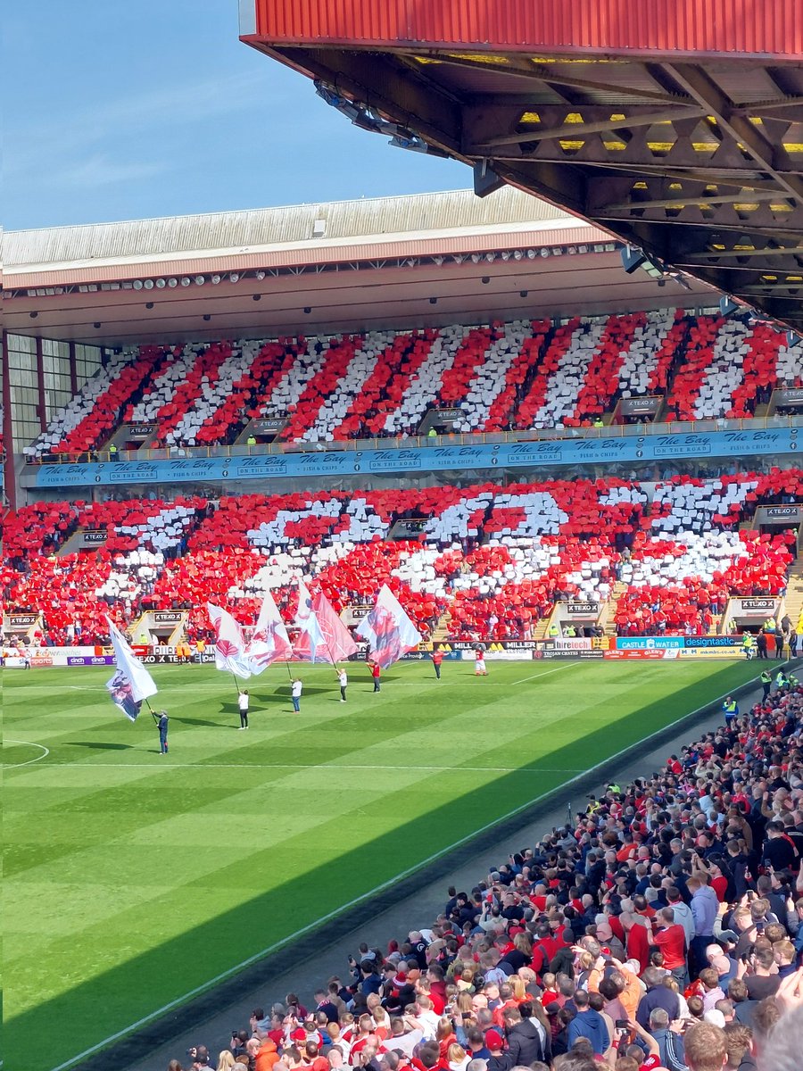 Pittodrie absolutely rocking